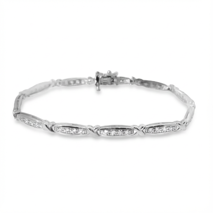 Eternal Embrace 1 Carat TW Diamond Tennis Bracelet