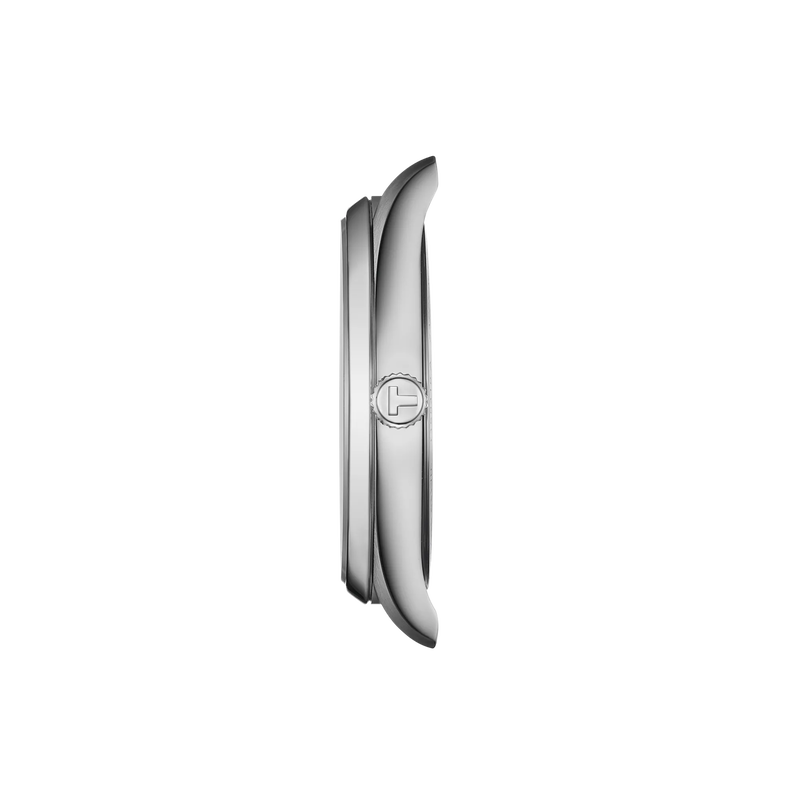 Side profile of Tissot PR 100 40mm T150.410.16.011.00
