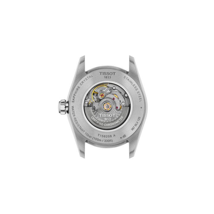 See-through caseback of Tissot Ballade 30mm T156.208.11.353.00