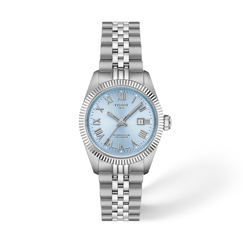 Tissot Ballade 30mm Automatic Ice Blue Dial Watch T156.208.11.353.00 – front view
