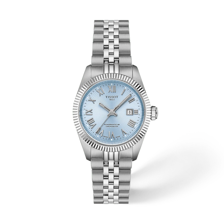 Tissot Ballade 30mm Automatic Ice Blue Dial Watch T156.208.11.353.00 – front view