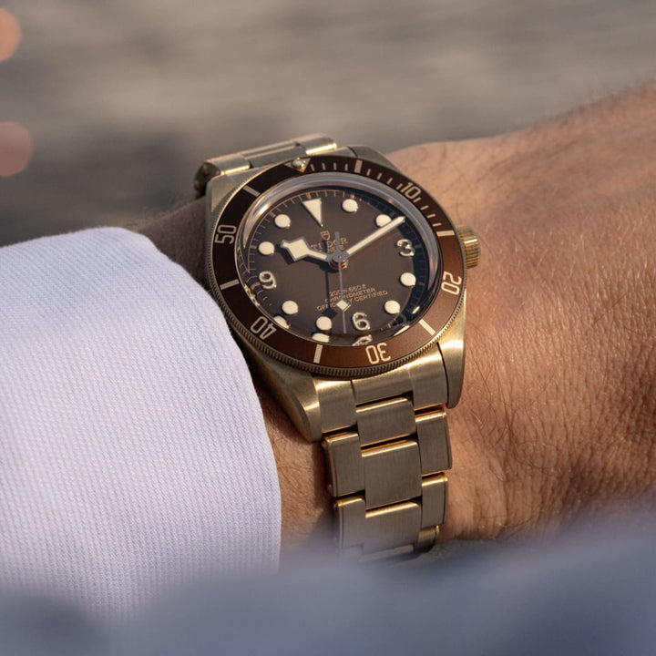 TUDOR Black Bay 58 Bronze 39 mm M79012M-0001 wrist