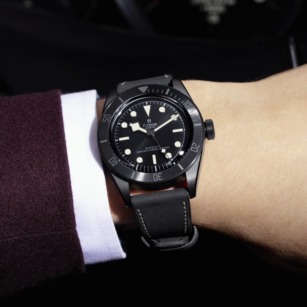 TUDOR Black Bay Ceramic 41 mm M79210CNU-0001 wrist