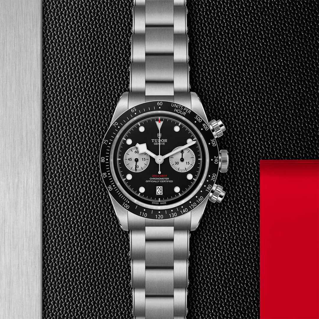 TUDOR Black Bay Chrono 41 mm M79360N-0001 front view