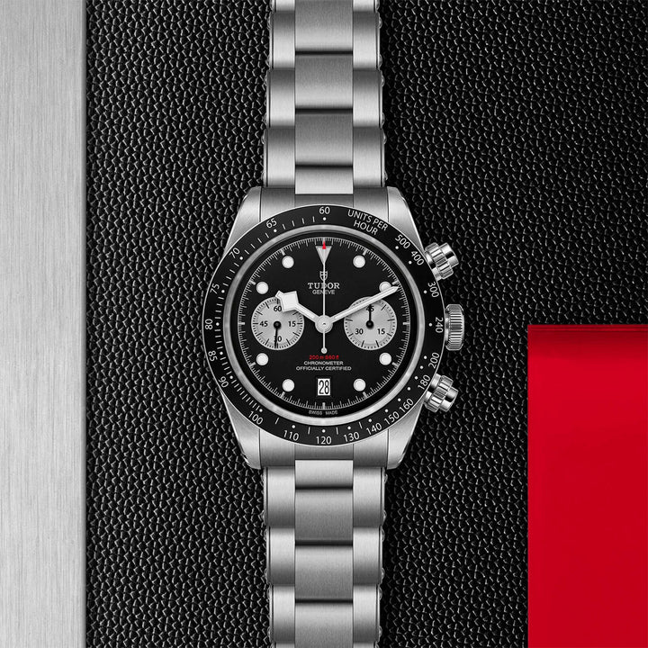 TUDOR Black Bay Chrono 41 mm M79360N-0001 front view