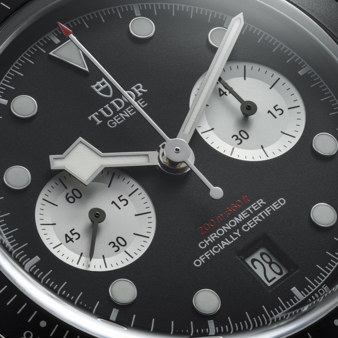 TUDOR Black Bay Chrono 41 mm M79360N-0013 dial detail