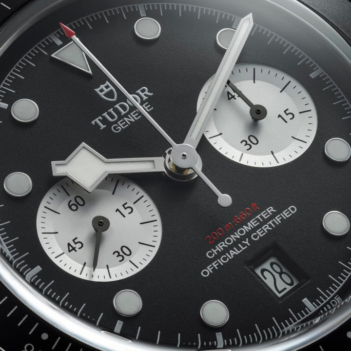TUDOR Black Bay Chrono 41 mm M79360N-0013 dial detail