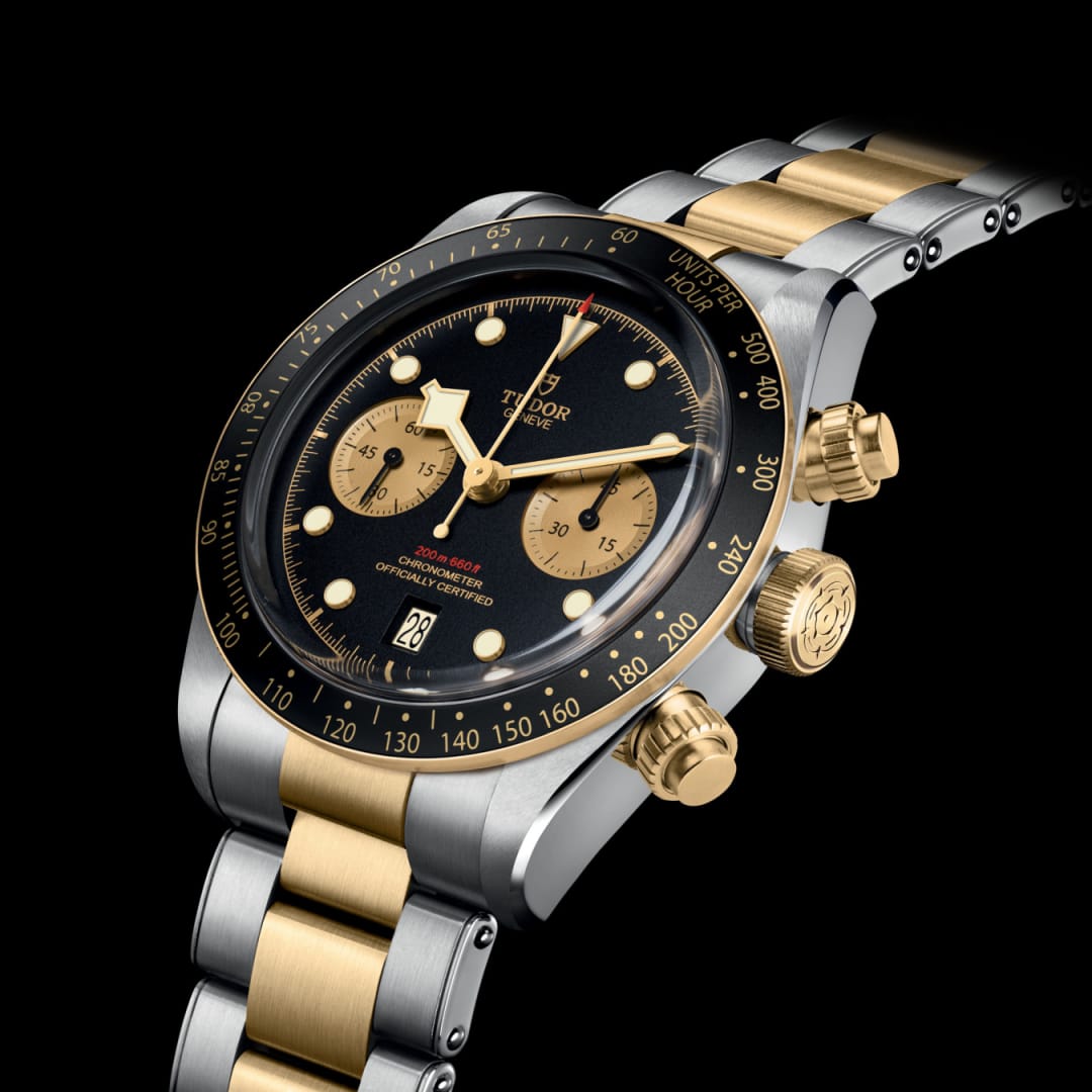 TUDOR Black Bay Chrono S&G 41 mm M79363N-0001 side view