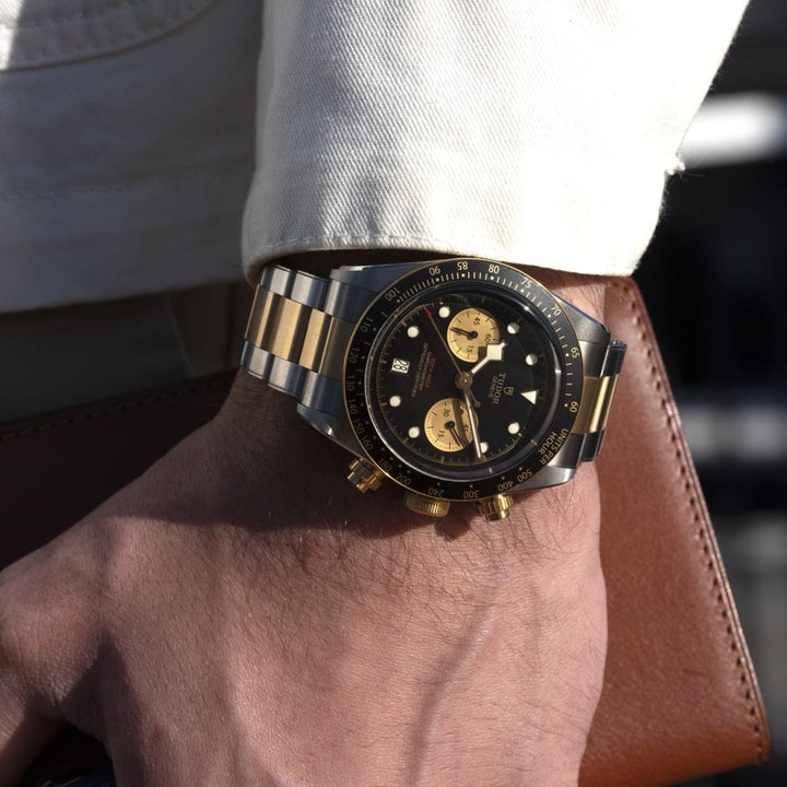 TUDOR Black Bay Chrono S&G 41 mm M79363N-0001 wrist