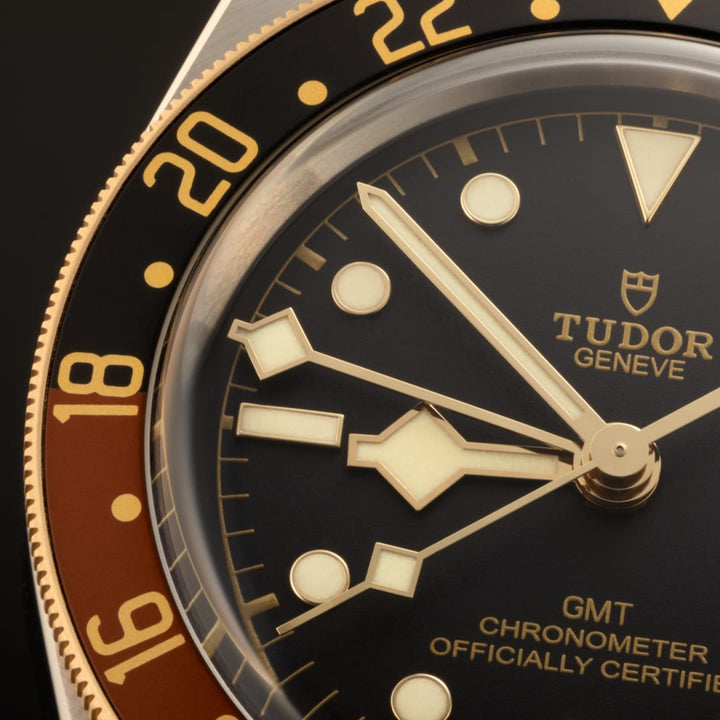 TUDOR Black Bay GMT S&G 41 mm M79833MN-0003 dial