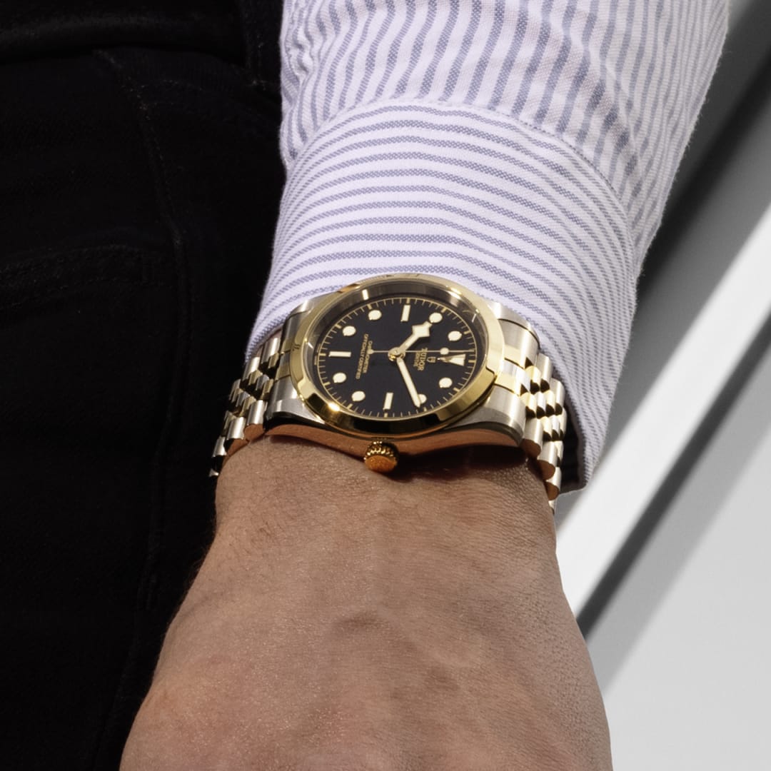 TUDOR Black Bay One S&G 41 mm M79683-0001 wrist