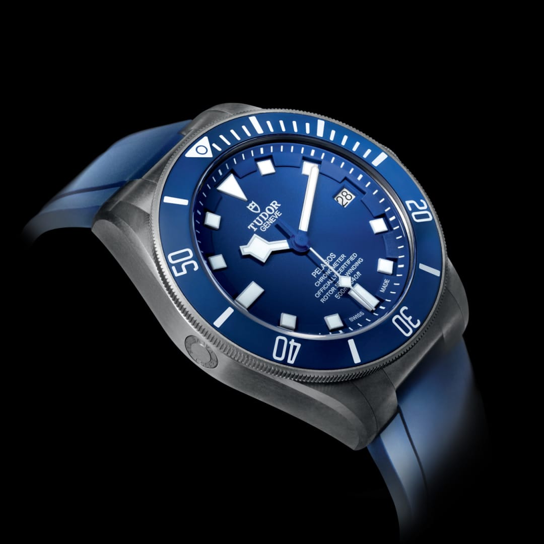 TUDOR Pelagos 42 mm M25600TB-0001 dial detail