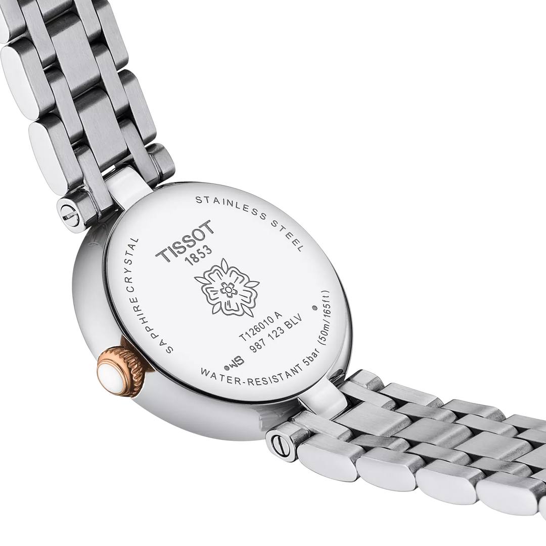 Tissot Bellissima Small Lady 26 mm T1260102201301 case back detail