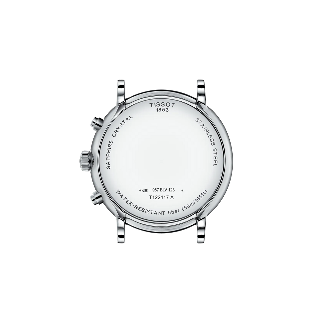 Tissot Carson Premium Chronograph 41 mm T1224171603300 case back