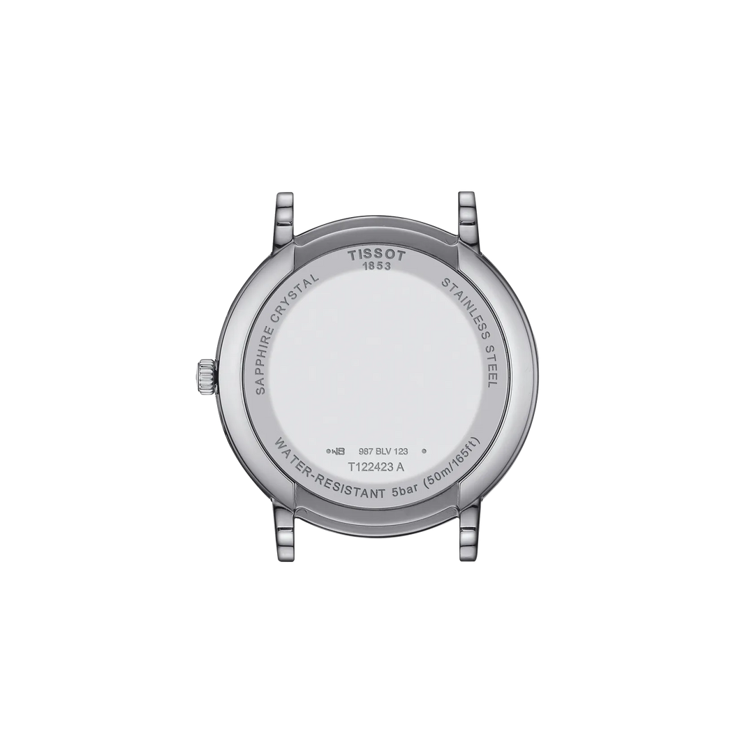 Tissot Carson Premium Gent Moonphase 40 mm T1224231103300 solid case back