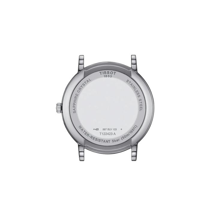 Tissot Carson Premium Gent Moonphase 40 mm T1224231604300 case back