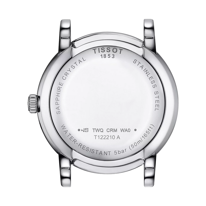 Tissot Carson Premium Lady 30 mm T1222101637300 case back