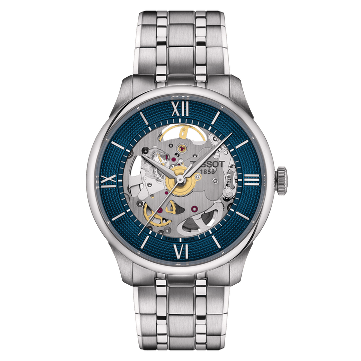 Tissot Chemin Des Tourelles Skeleton 39 mm T1398361104800