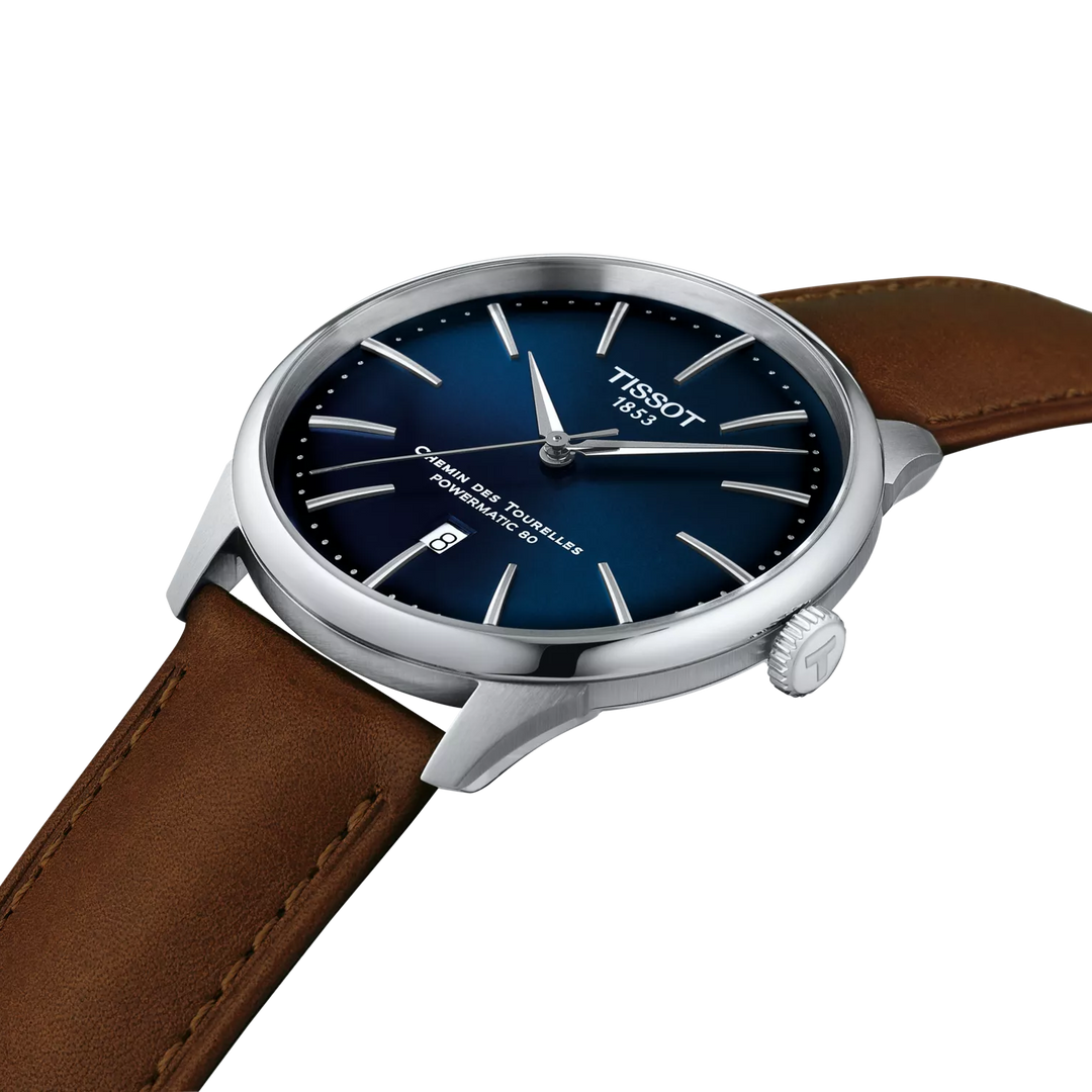 Tissot Chemin des Tourelles Powermatic 80 42 mm T1394071604100 detail 1