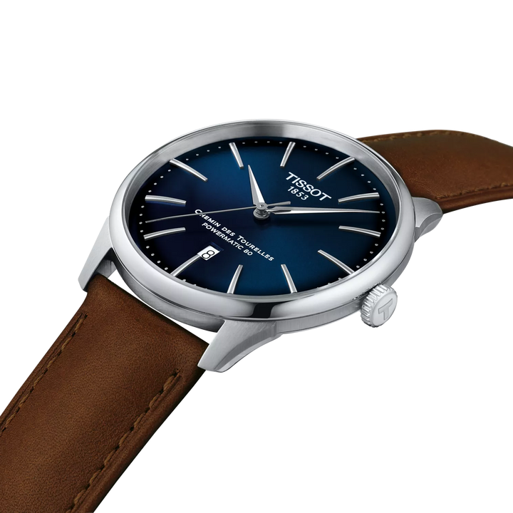 Tissot Chemin des Tourelles Powermatic 80 42 mm T1394071604100 detail 1