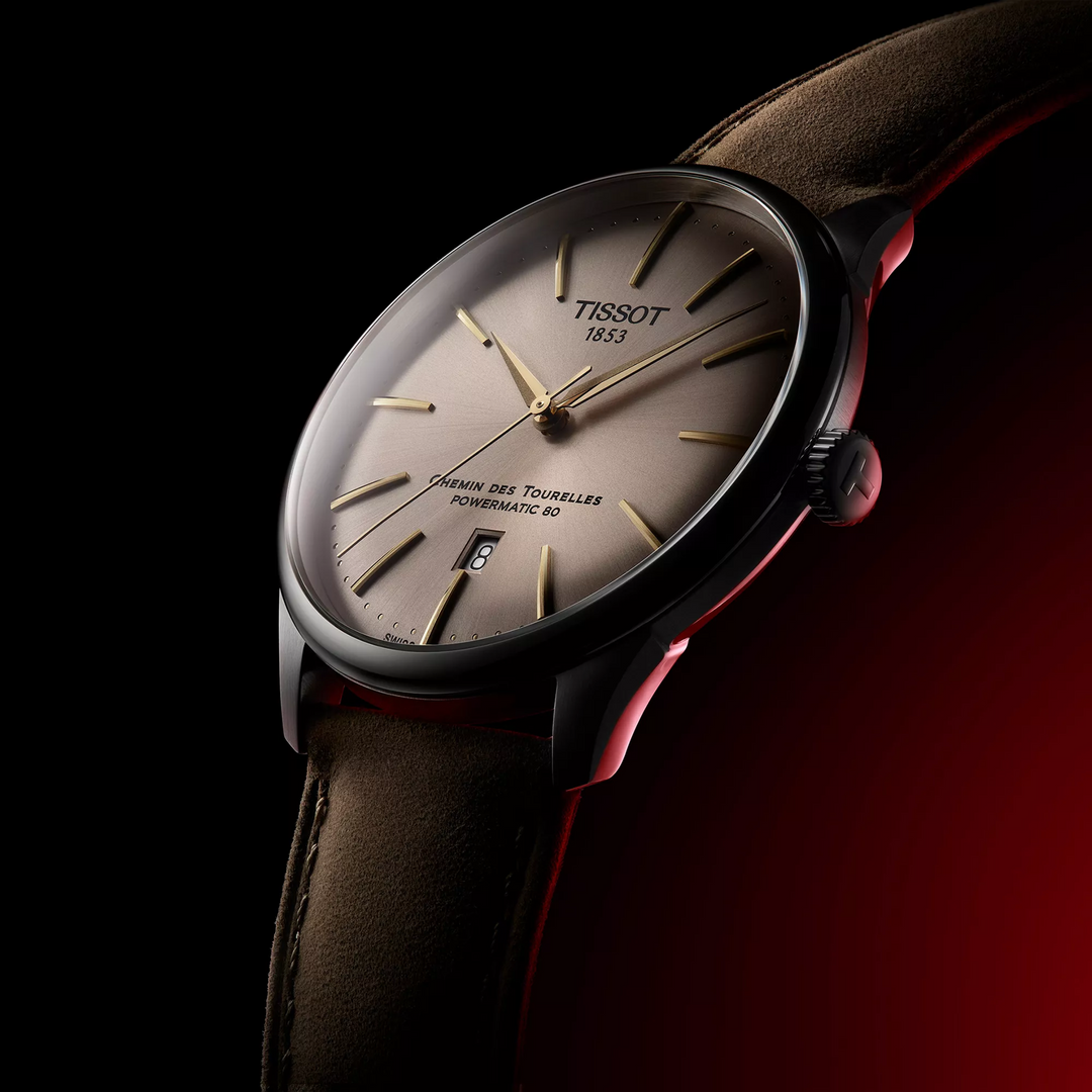 Tissot Chemin des Tourelles Powermatic 80 42 mm T1394071626100 amb 1