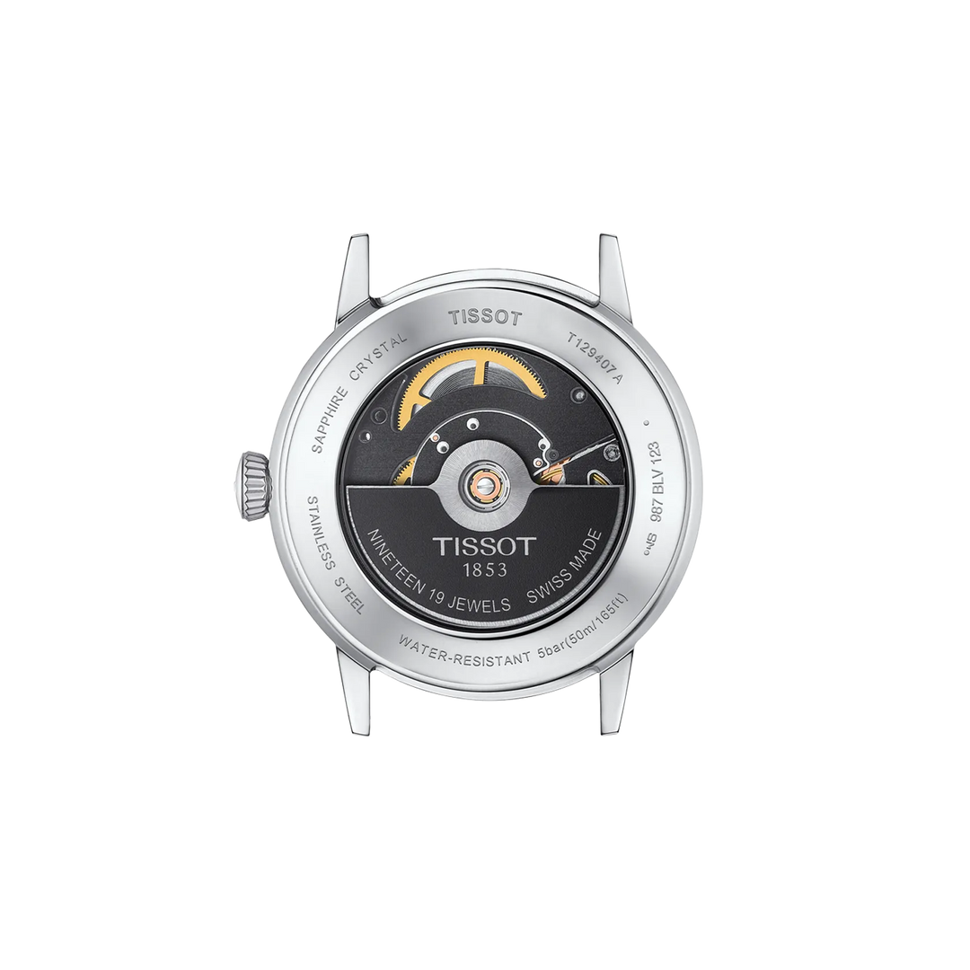 Tissot Classic Dream 42 mm T129.407.11.051.00 open case back