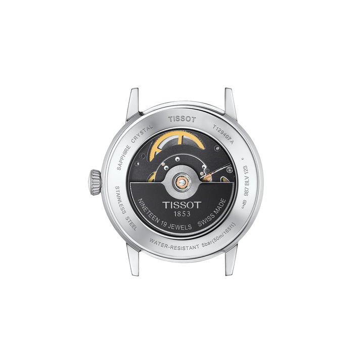 Tissot Classic Dream 42 mm T129.407.11.051.00 open case back