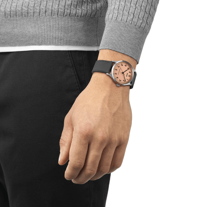 Tissot Heritage 1938 Automatic COSC 39 mm T1424641633200 wrist