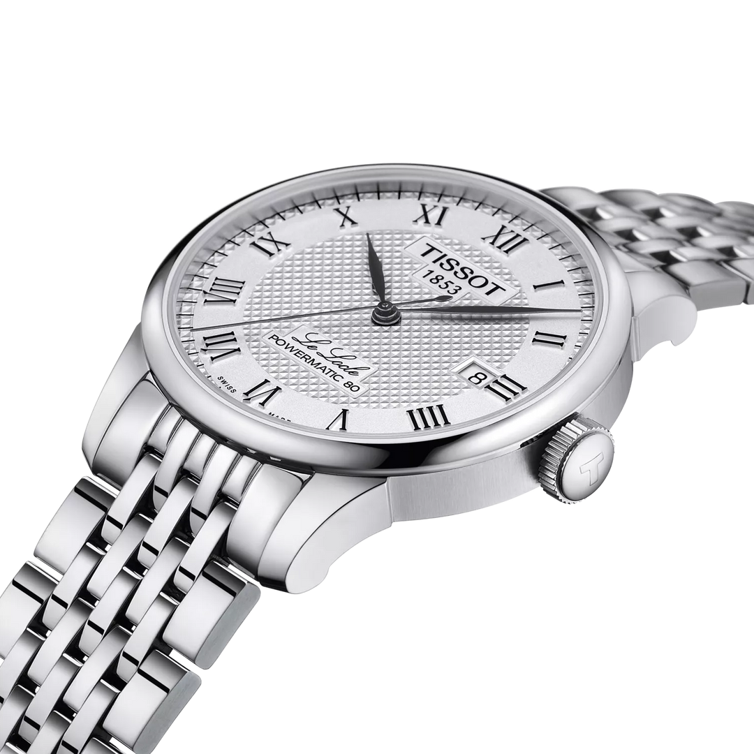 Tissot Le Locle Powermatic 80 39.30 mm T0064071103300 dial detail