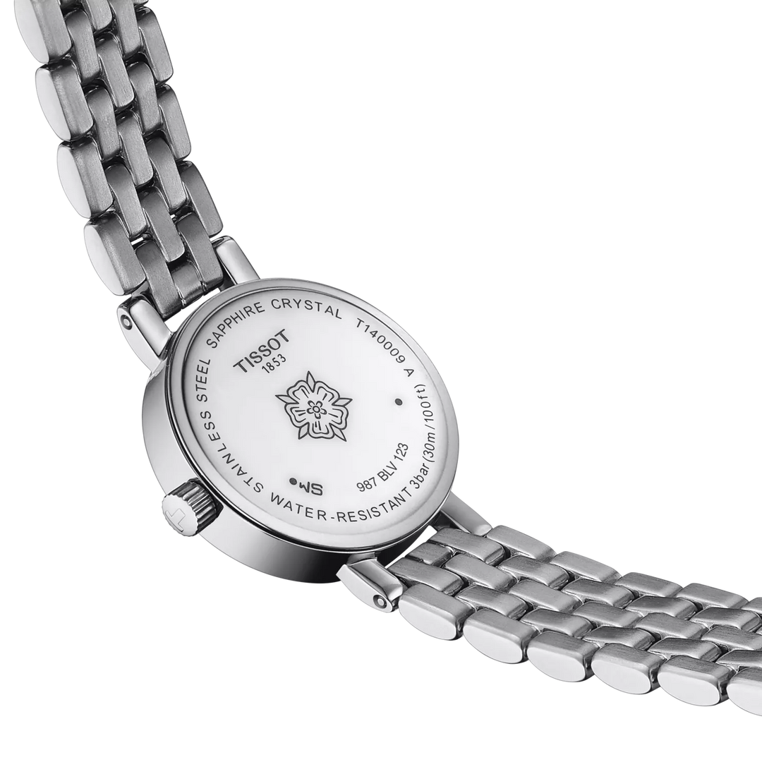 Tissot Lovely Round 19.50 mm T1400096111600 case back detail