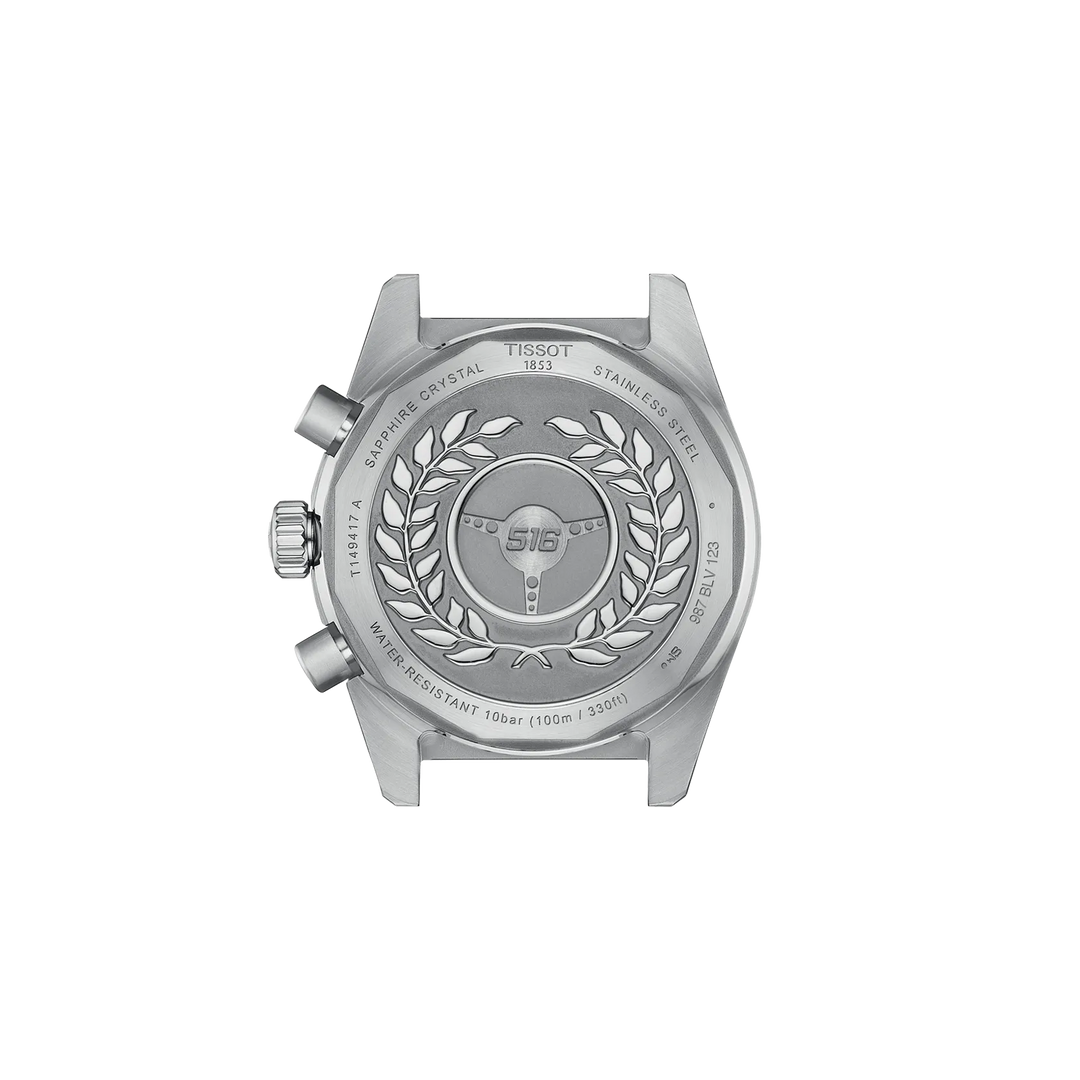 Tissot PR516 Chronograph 40 mm T1494171105100 solid case back 
