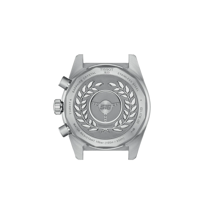 Tissot PR516 Chronograph 40 mm T1494171105100 solid case back 