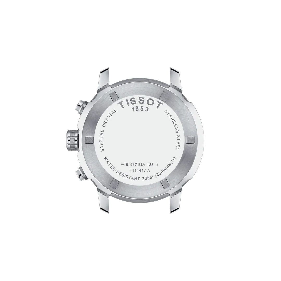 Tissot PRC 200 Chronograph 43 mm T1144171104700 solid case back