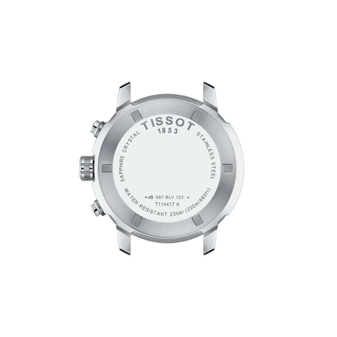 Tissot PRC 200 Chronograph 43 mm T1144171105700 Solid Case back