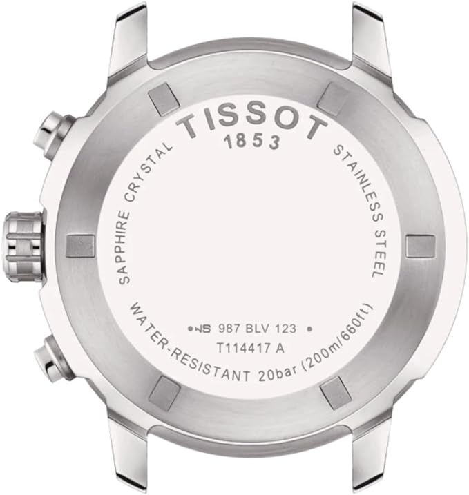 Tissot PRC 200 Chronograph 43 mm T1144171703702 Case Back