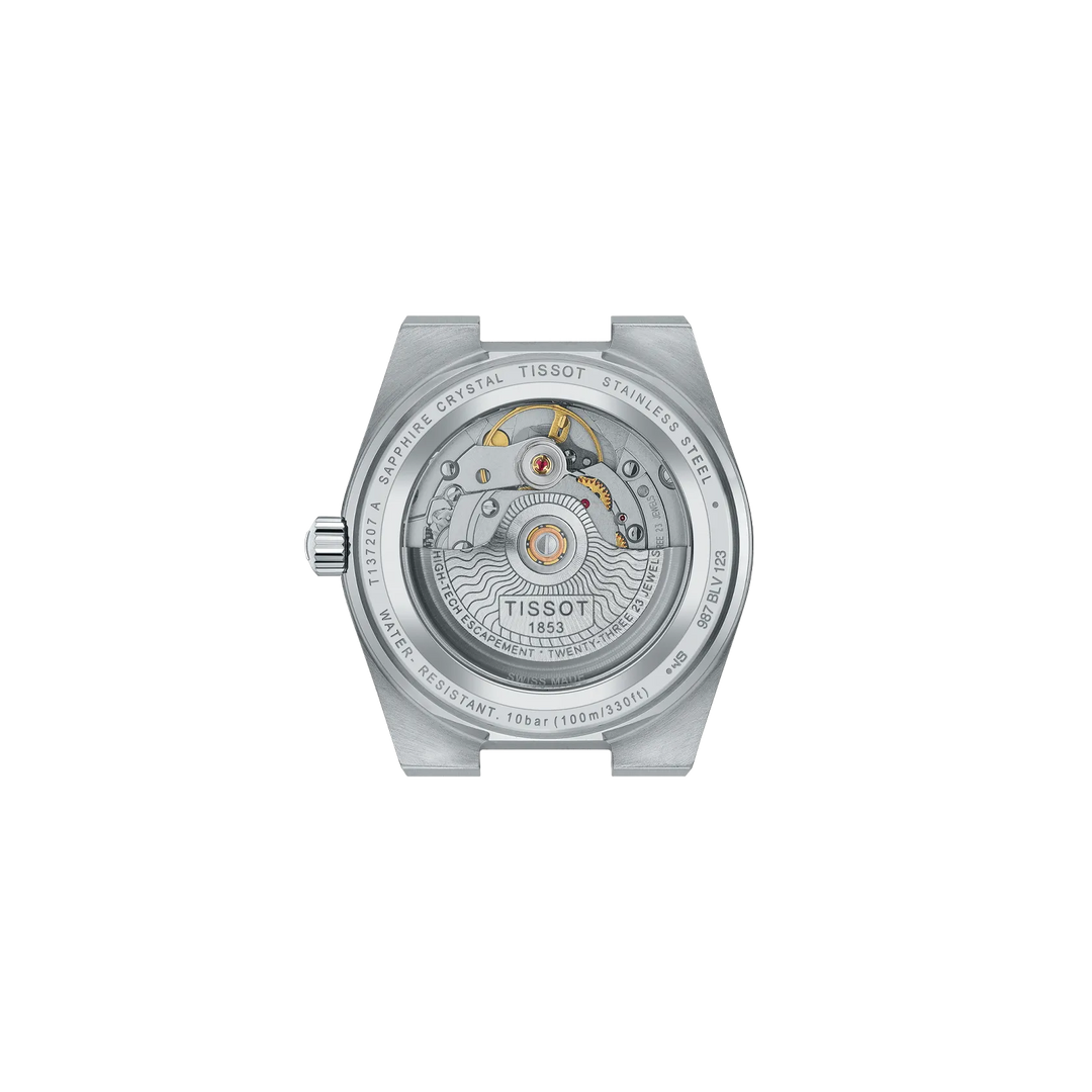 Tissot PRX Powermatic 80 35mm T1372071109101 case back