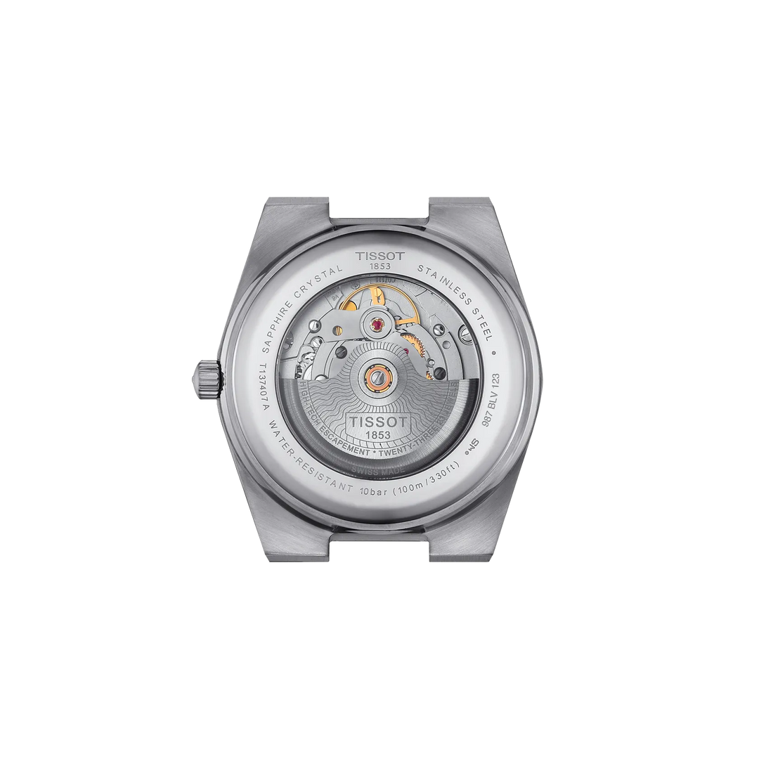Tissot PRX Powermatic 80 40 mm T1374071109100 open case back
