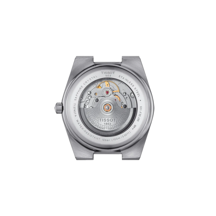 Tissot PRX Powermatic 80 40 mm T1374071135100 open case back