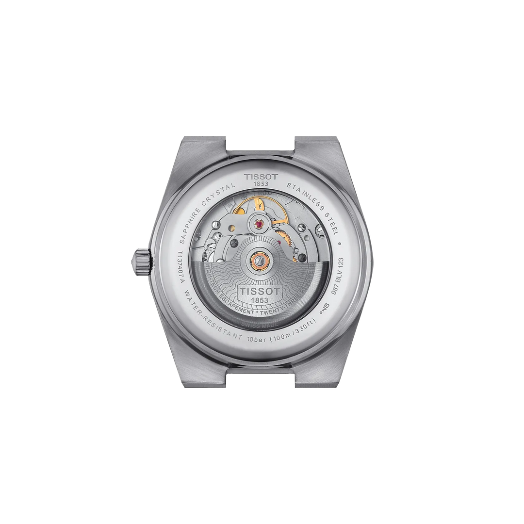 Tissot PRX Powermatic 80 40mm T1374071109101 open case back