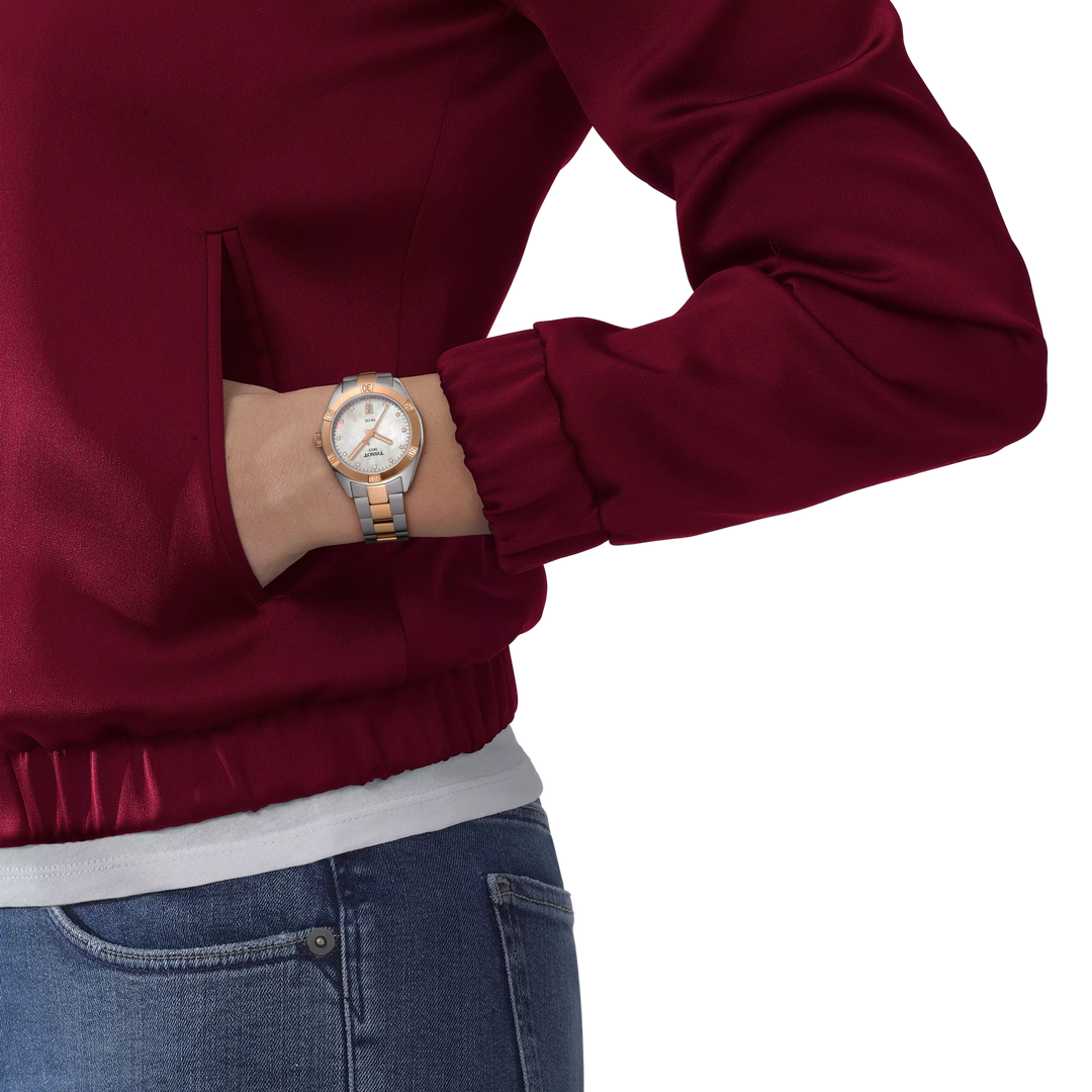 Tissot PR 100 Sport Chic 36 mm T1019102211600 wrist