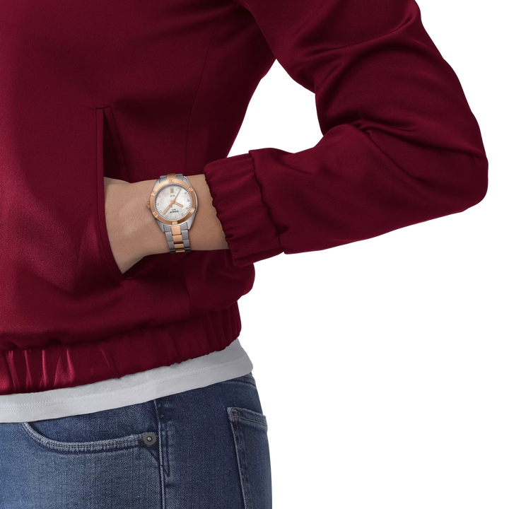 Tissot PR 100 Sport Chic 36 mm T1019102211600 wrist