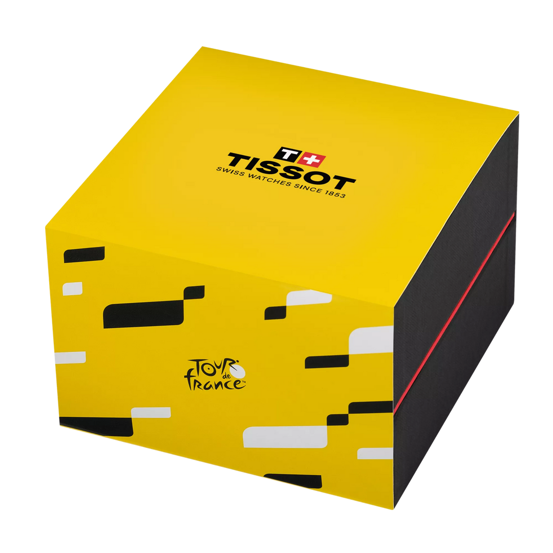 Tissot PR 100 Tour de France 40 mm T1504171105100 box