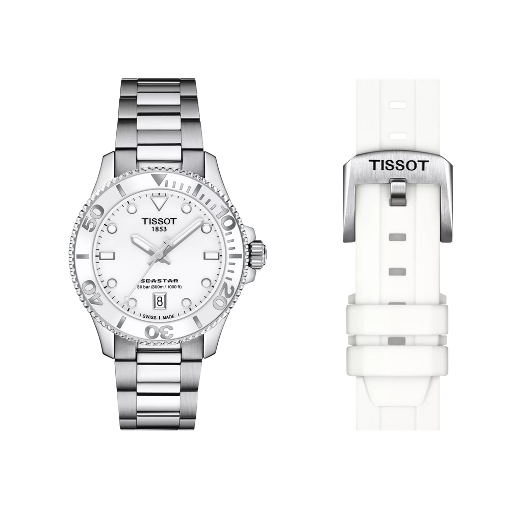 Tissot Seastar 1000 36mm T1202101101100 Set