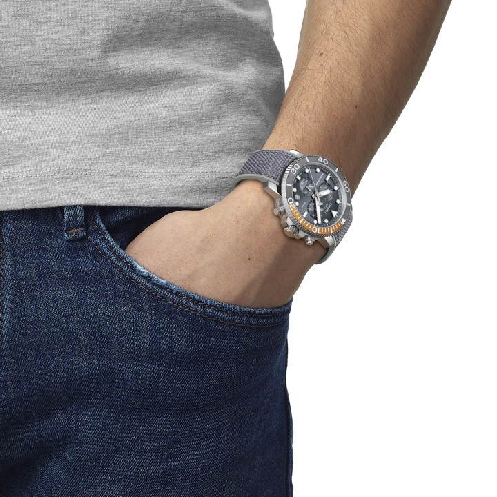Tissot Seastar 1000 Chronograph 45 mm T120.417.17.081.01 Wrist