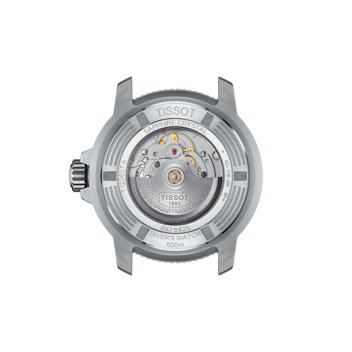 Tissot Seastar 2000 Professional Powermatic 80 46 mm T1206071104100 open case back