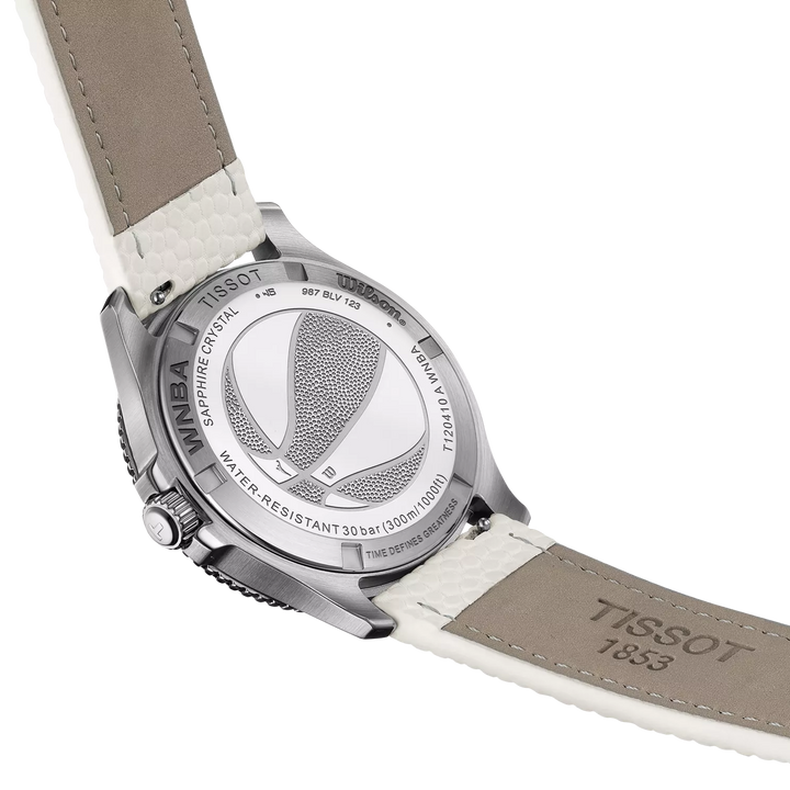 Tissot Seastar Wilson WNBA 40 mm T1204101701100 back detail