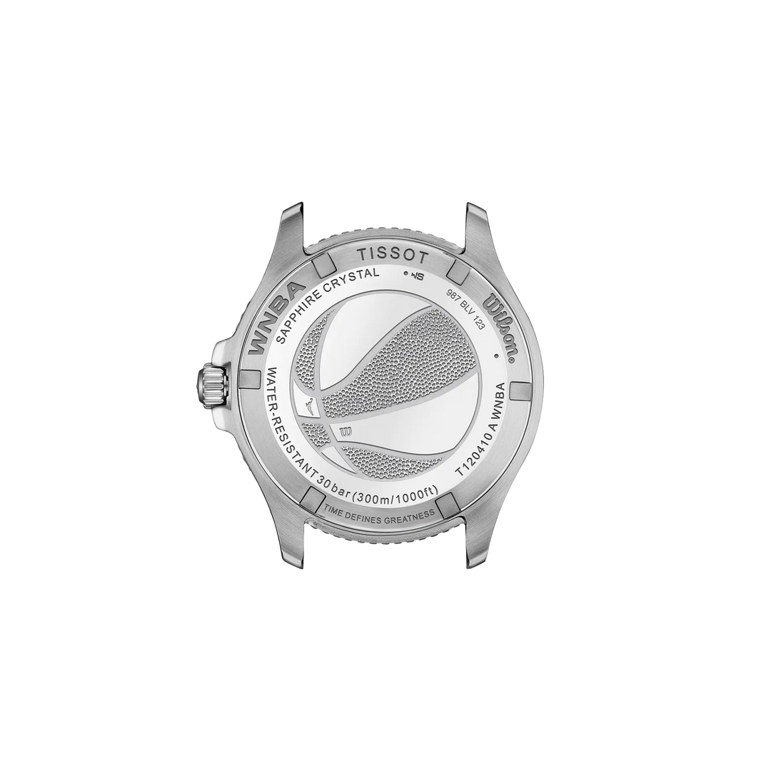 Tissot Seastar Wilson WNBA 40 mm T1204101701100 case back