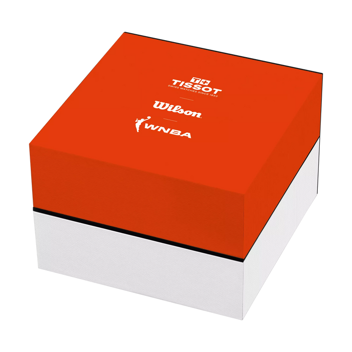 Tissot Seastar Wilson WNBA 40 mm T1208071705100 box detail