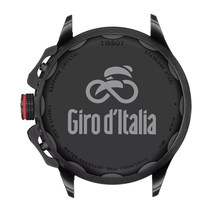 Tissot T-Race Cycling Giro d'Italia 2022 Special Edition 45 mm T1354173705101 case back