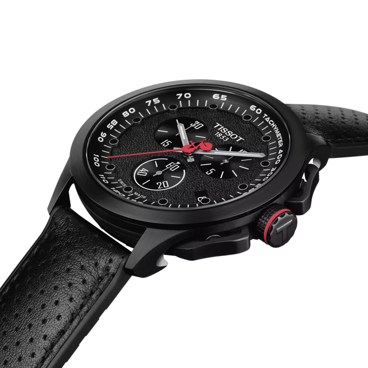 Tissot T-Race Cycling Giro d'Italia 2022 Special Edition 45 mm T1354173705101 dial detail